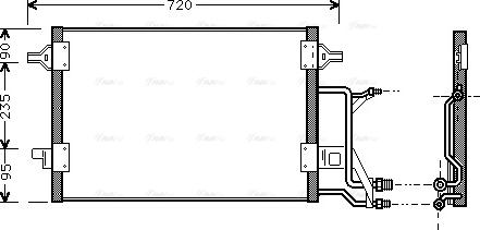 AVA AI 5176 - Condensatore, Climatizzatore www.autoricambi360.it