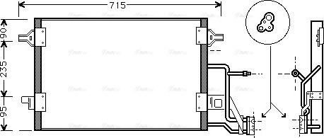 AVA AI 5173 - Condensatore, Climatizzatore www.autoricambi360.it