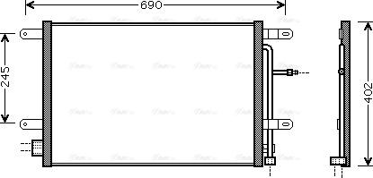 AVA AI 5238 - Condensatore, Climatizzatore www.autoricambi360.it
