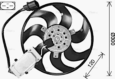AVA AI7529 - Ventola, Raffreddamento motore www.autoricambi360.it