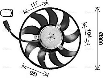 AVA AI7528 - Ventola, Raffreddamento motore www.autoricambi360.it