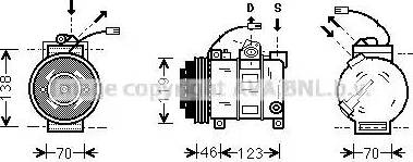 AVA AI K015 - Compressore, Climatizzatore www.autoricambi360.it