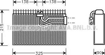 AVA AI V010 - Evaporatore, Climatizzatore www.autoricambi360.it