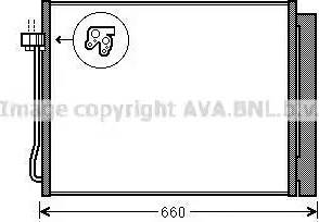 AVA BW5377D - Condensatore, Climatizzatore www.autoricambi360.it