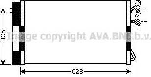 AVA BW5296 - Condensatore, Climatizzatore www.autoricambi360.it