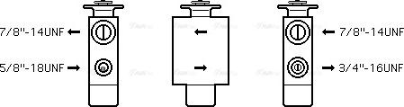 AVA BW 1093 - Valvola ad espansione, Climatizzatore www.autoricambi360.it