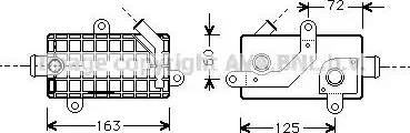 AVA BW 3204 - Radiatore olio, Olio motore www.autoricambi360.it