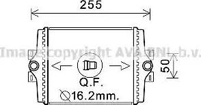 AVA BW2451 - Radiatore, Raffreddamento motore www.autoricambi360.it