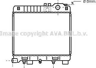 AVA BW 2034 - Radiatore, Raffreddamento motore www.autoricambi360.it