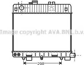 AVA BW 2113 - Radiatore, Raffreddamento motore www.autoricambi360.it