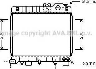 AVA BW 2127 - Radiatore, Raffreddamento motore www.autoricambi360.it
