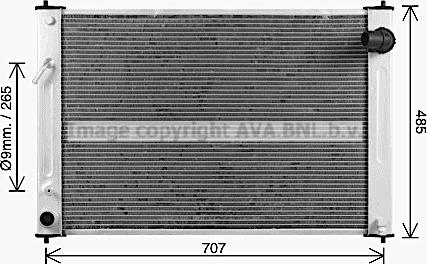AVA DNM478 - Gruppo raffreddamento www.autoricambi360.it