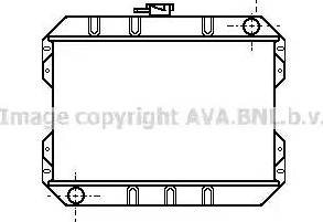 AVA FD 2090 - Radiatore, Raffreddamento motore www.autoricambi360.it
