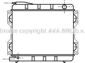 AVA FD 2056 - Radiatore, Raffreddamento motore www.autoricambi360.it