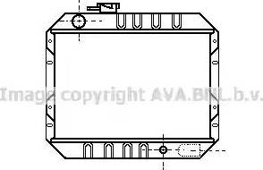 AVA FD 2013 - Radiatore, Raffreddamento motore www.autoricambi360.it