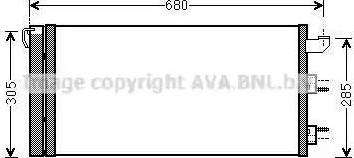 AVA FT5406D - Condensatore, Climatizzatore www.autoricambi360.it
