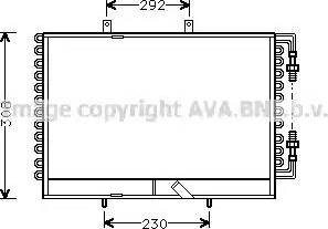 AVA FT 5146 - Condensatore, Climatizzatore www.autoricambi360.it