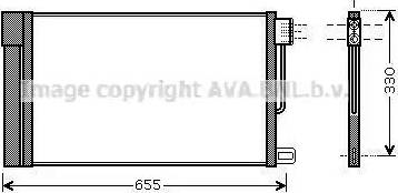 AVA FT5314D - Condensatore, Climatizzatore www.autoricambi360.it