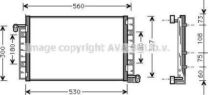 AVA FT 5222 - Condensatore, Climatizzatore www.autoricambi360.it