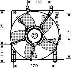 AVA HD 7534 - Ventola, Raffreddamento motore www.autoricambi360.it