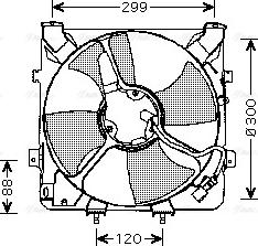 AVA HD 7522 - Ventola, Raffreddamento motore www.autoricambi360.it