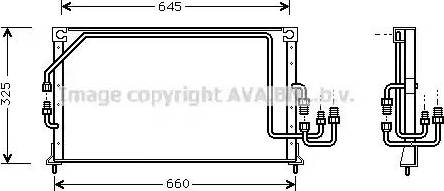 AVA MT5149 - Condensatore, Climatizzatore www.autoricambi360.it