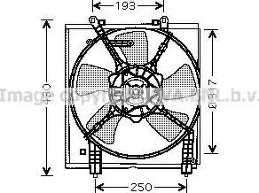 AVA MT 7517 - Ventola, Raffreddamento motore www.autoricambi360.it