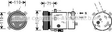 AVA OL K276 - Compressore, Climatizzatore www.autoricambi360.it