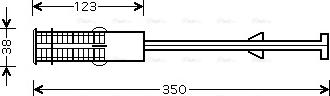AVA PE D264 - Essiccatore, Climatizzatore www.autoricambi360.it