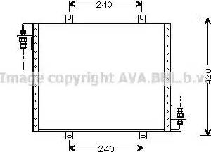 AVA RT 5175 - Condensatore, Climatizzatore www.autoricambi360.it