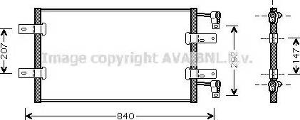 AVA RT 5314 - Condensatore, Climatizzatore www.autoricambi360.it