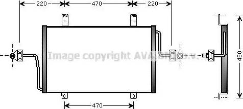 AVA RT 5279 - Condensatore, Climatizzatore www.autoricambi360.it