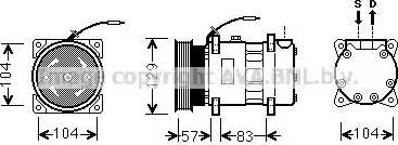 AVA RT K436 - Compressore, Climatizzatore www.autoricambi360.it