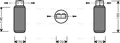 AVA SB D042 - Essiccatore, Climatizzatore www.autoricambi360.it