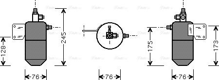 AVA VLD033 - Essiccatore, Climatizzatore www.autoricambi360.it