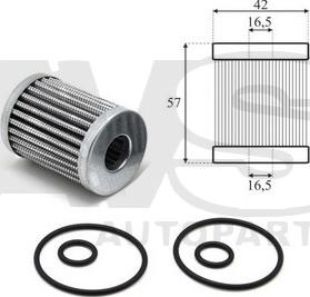 AVS Autoparts G150K - Filtro carburante www.autoricambi360.it