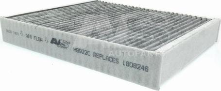 AVS Autoparts HB922C - Filtro, Aria abitacolo www.autoricambi360.it