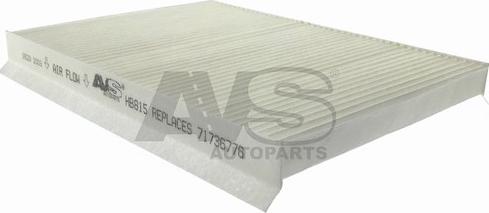 AVS Autoparts HB815 - Filtro, Aria abitacolo www.autoricambi360.it