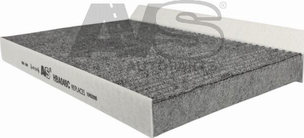 AVS Autoparts HBA046C - Filtro, Aria abitacolo www.autoricambi360.it