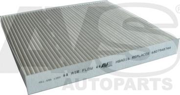 AVS Autoparts HBA016 - Filtro, Aria abitacolo www.autoricambi360.it
