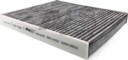 AVS Autoparts HBA244C - Filtro, Aria abitacolo www.autoricambi360.it