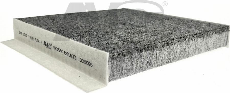 AVS Autoparts HBA239C - Filtro, Aria abitacolo www.autoricambi360.it
