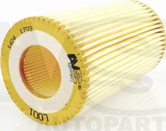 AVS Autoparts L001 - Filtro olio www.autoricambi360.it