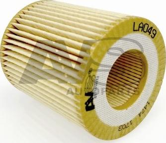 AVS Autoparts LA049 - Filtro olio www.autoricambi360.it