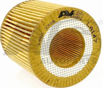 AVS Autoparts LA147 - Filtro olio www.autoricambi360.it