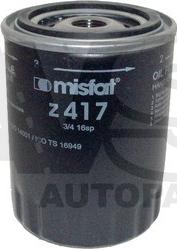 AVS Autoparts Z417 - Filtro olio www.autoricambi360.it