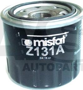 AVS Autoparts Z131A - Filtro olio www.autoricambi360.it