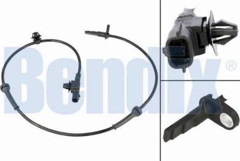BENDIX 058686B - Sensore, N° giri ruota www.autoricambi360.it