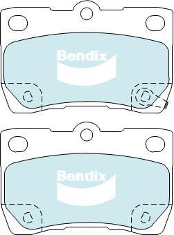 BENDIX DB1854 UP - Kit pastiglie freno, Freno a disco www.autoricambi360.it