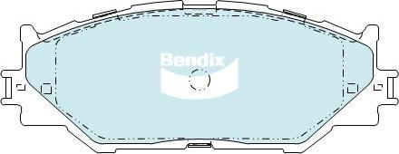 BENDIX DB1852 GCT - Kit pastiglie freno, Freno a disco www.autoricambi360.it